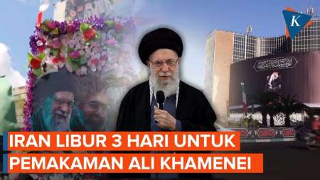 Iran Libur 3 Hari Untuk Pemakaman Ali Khamenei, Prosesi Lintasi Irak