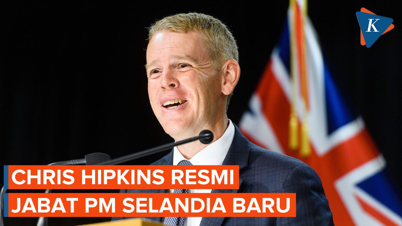 Chris Hipkins Dilantik Jadi PM Selandia Baru ke-41