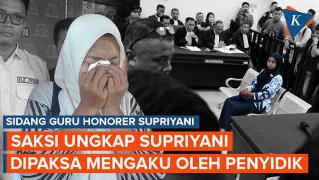 Sidang Guru Honorer, Saksi Ungkap Supriyani Dipaksa Mengaku Lakukan Penganiayaan