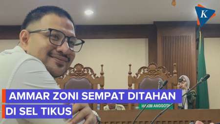 Ammar Zoni Dimasukkan ke Sel Tikus Selama Dua Bulan