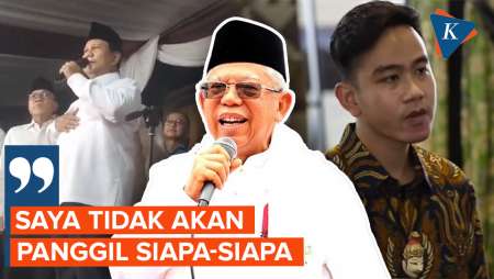 Ma'ruf Amin Tak Panggil Prabowo-Gibran Usai Pengumuman Hasil Pilpres 2024