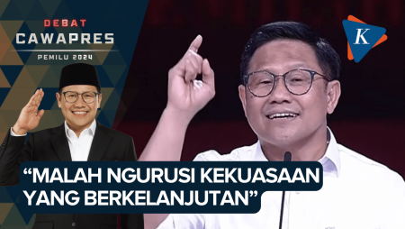 Closing Statement Cak Imin: Negara Malah Ngurusi Kekuasaan yang Berkelanjutan