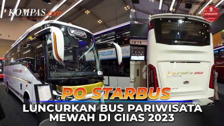 PO Starbus Luncurkan Bus Pariwisata Mewah di GIIAS 2023