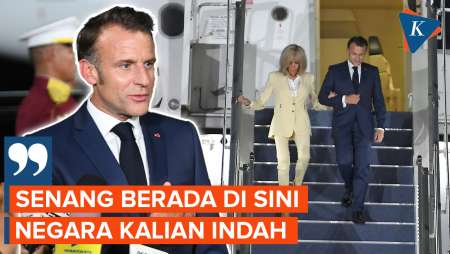 Presiden Perancis Emmanuel Macron ke Indonesia, Begini Kesannya