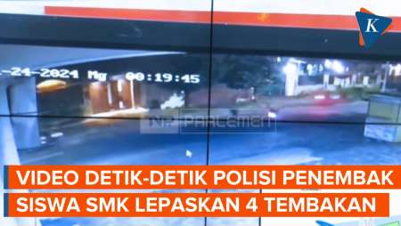 [FULL] Video Detik-detik Polisi Tembak Siswa SMK di Semarang, Lepaskan 4 Tembakan