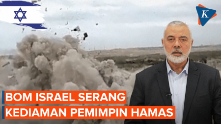 Israel Klaim Serang Rumah Pimpinan Hamas di Gaza