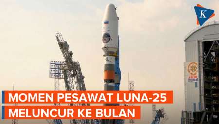 Melihat Pesawat Luna-25 Rusia Meluncur ke Bulan