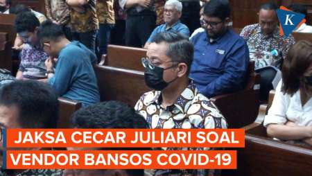 Jaksa Cecar Eks Mensos Juliari soal Pemilihan Vendor Penyalur Bansos Covid-19