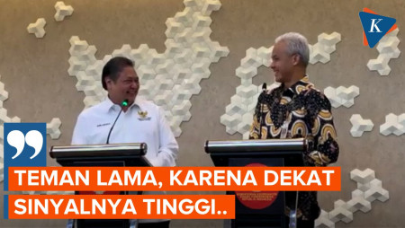 Airlangga Lempar Kode ke Ganjar?