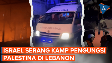 Israel Serang Kamp Pengungsi Palestina Di Lebanon, 13 Orang Tewas