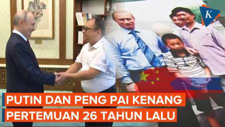 26 Tahun Disimpan! Foto Jadul Ini Bawa Bocah China Bertemu Lagi Dengan Presiden Putin