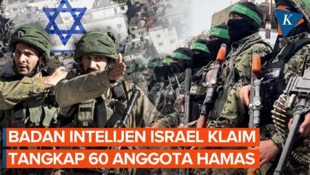 Shin Bet Klaim Telah Menangkap Lebih dari 60 Anggota Hamas di Tepi Barat