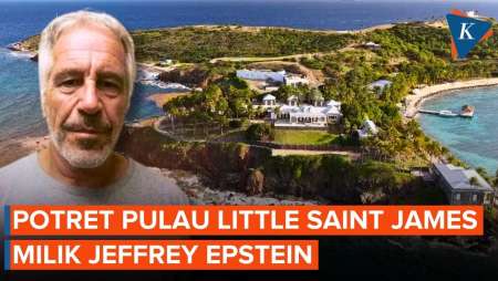 Penampakan Pulau Milik Jeffrey Epstein Di Kepulauan Virgin AS
