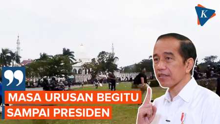 Soal Konflik Rempang, Jokowi: Masa Urusan Begitu Harus sampai Presiden