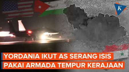 Bantu AS Serang ISIS Di Suriah, Yordania Kerahkan Jet Tempur Kerajaan