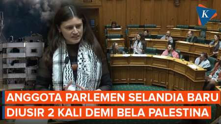Sebut Lawan Tak Bernyali Sanksi Israel, Anggota Parlemen Selandia Baru Diusir
