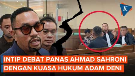 Detik-detik Debat Panas Ahmad Sahroni dengan Kuasa Hukum Adam Deni di PN Jakpus