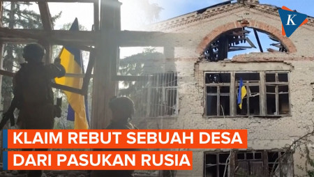 Pukul Mundur Rusia, Ukraina Klaim Rebut Desa di Donetsk Timur