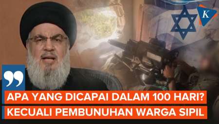 Gempuran Israel ke Gaza Lewati 100 Hari, Hizbullah Sebut Bukti Kegagalan