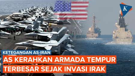 Pengerahan Kekuatan Udara AS Di Timur Tengah Terbesar Sejak Invasi Irak