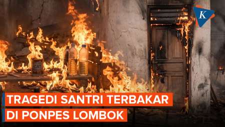 Kronologi Santri Terbakar Di Lombok, Korban Kini Cari Perlindungan