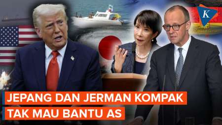 Jepang Dan Jerman Tegaskan Ogah Bantu Trump, Tak Mau Terlibat Perang