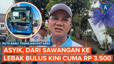 Rute Baru Transjabodetabek Sawangan-Lebak Bulus Diluncurkan Pekan Depan