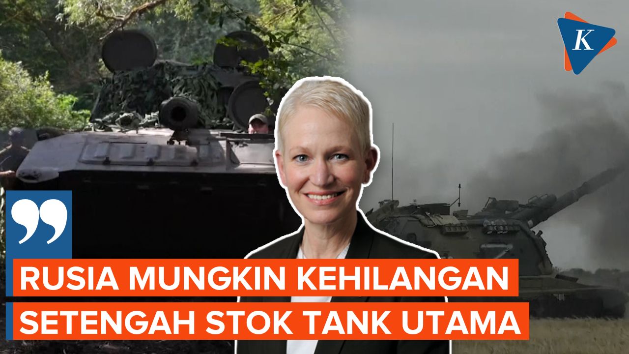 AS Sebut Separuh Tank Utama Rusia Hancur atau Direbut Ukraina
