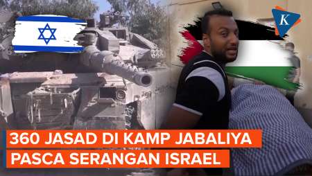 Jejak Kekejaman Israel di Kamp Jabaliya Terkuak, 360 Jasad Ditemukan!
