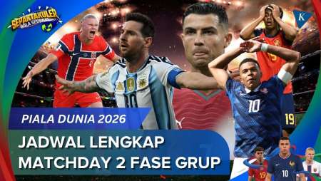 Jadwal Piala Dunia 2026 Matchday 2 Fase Grup, Dibuka Ceko Vs Afsel Malam Ini