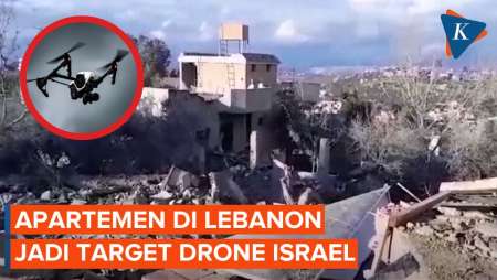 Serangan Drone Israel Hantam Apartemen Di Lebanon