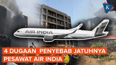 Dugaan Penyebab Jatuhnya Pesawat Air India 