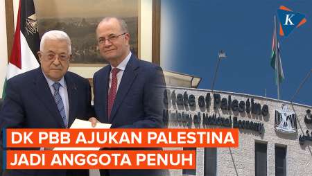 DK PBB Resmi Ajukan Palestina untuk Jadi Anggota Penuh ke Komite