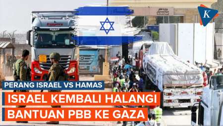 Lagi-lagi! Israel Halangi Bantuan PBB yang Akan Masuk ke Gaza Utara