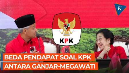 Beda Pandangan soal KPK: Megawati Ingin Bubarkan, Ganjar Mau Perkuat