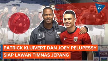 Kata-kata Patrick Kluivert dan Joey Pelupessy Jelang Timnas Indonesia vs Jepang