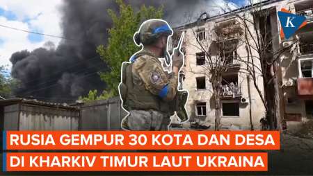 Rusia Gempur 30 Kota dan Desa di Ukraina, 5.276 Warga Mengungsi