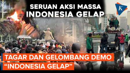 #IndonesiaGelap Menggema di X, Mengapa Ribuan Mahasiswa Turun ke Jalan?