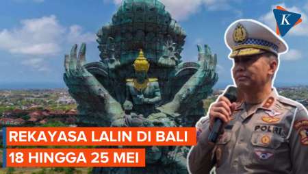 Polisi Siapkan Rekayasa Lalin di Kawasan GWK Saat World Water Forum di Bali