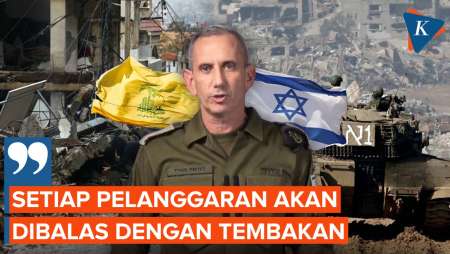 Militer Israel: Pelanggaran Gencatan Senjata oleh Hizbullah Akan Dibalas dengan Tembakan