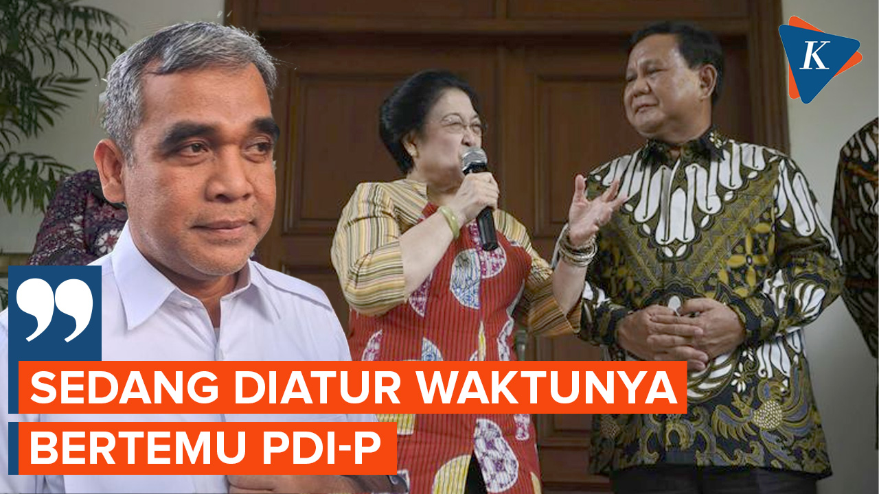 Jajaki Koalisi Besar, Gerindra Atur Pertemuan dengan PDI-P