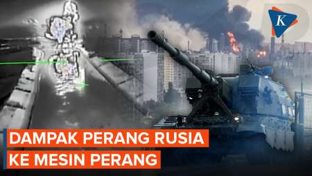 Seberapa Parah Perang Rusia Berdampak Ke Mesin Perang?