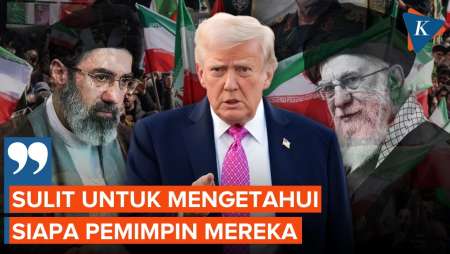 Trump Ngaku Kesulitan Mengetahui Siapa Pemimpin Iran
