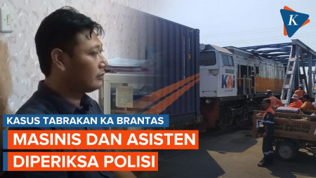 Masinis dan Asisten KA Brantas Dicecar 30 Pertanyaan