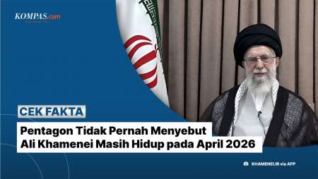 Pentagon Tidak Pernah Menyebut Ali Khamenei Masih Hidup pada April 2026
