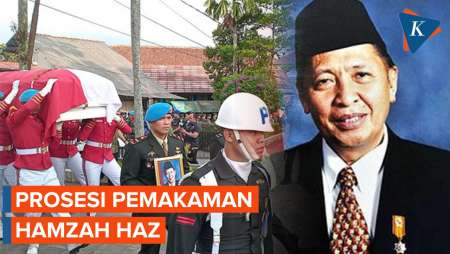 Prosesi Pemakaman Wapres Ke-9 RI Hamzah Haz di Bogor