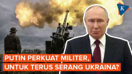 Apresiasi Prajurit, Putin Tegaskan Akan Perkuat Militer Rusia