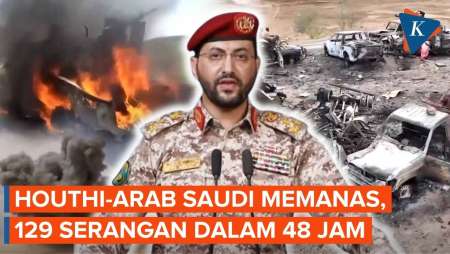Drone dan Rudal Houthi Serang Gudang Senjata dan Pusat Komando Kendali Arab Saudi