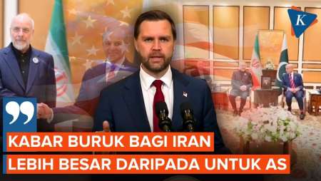 21 Jam Negosiasi AS-Iran Gagal, Vance: Kabar Buruk Untuk Teheran