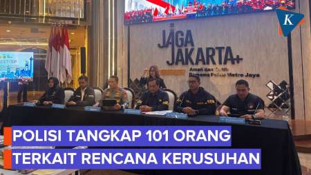 101 Orang Diduga Mau Bikin Rusuh Hari Buruh Di DPR